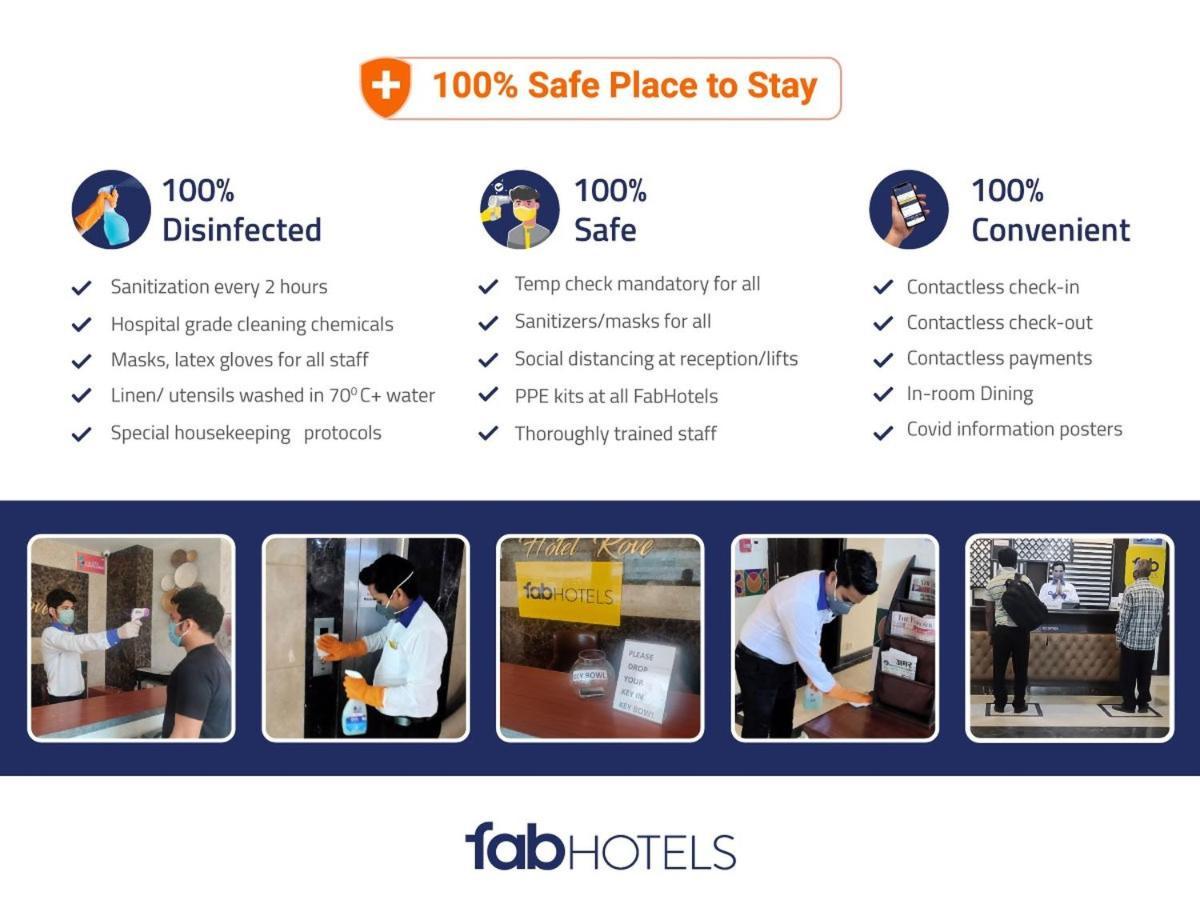 Fabhotel Star Of Taj Restobar Fatehabad Road Agra  Esterno foto